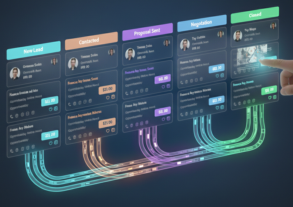 Custom CRM Pipeline Workflow