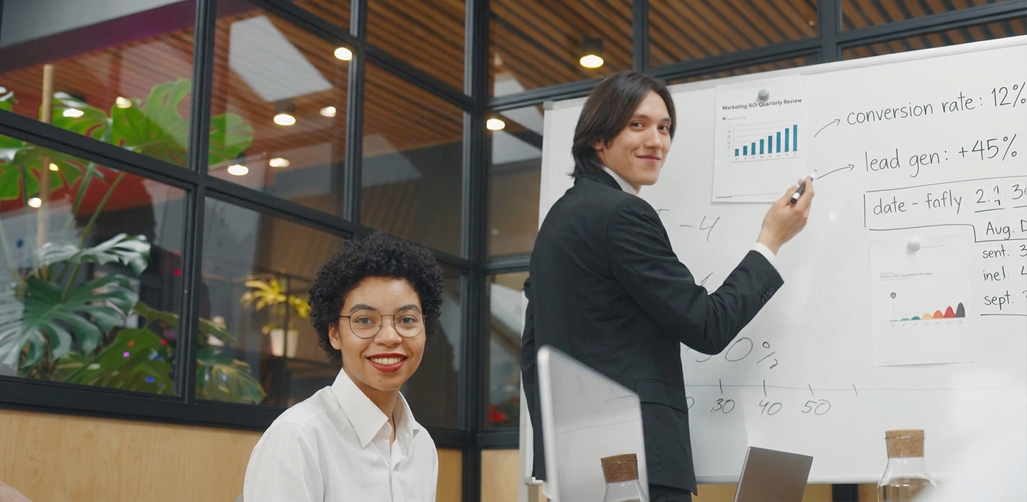 The Spin Strategic marketing team in a weekly dealership strategy session